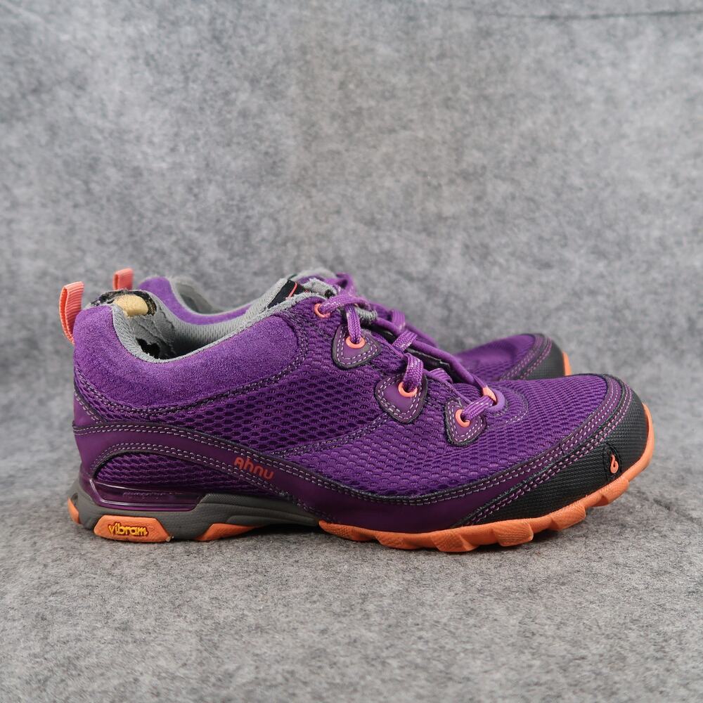 Ahnu Shoes Womens 7 Athletic Trainers Hiking Sneaker Outdoor Sport Active Purple